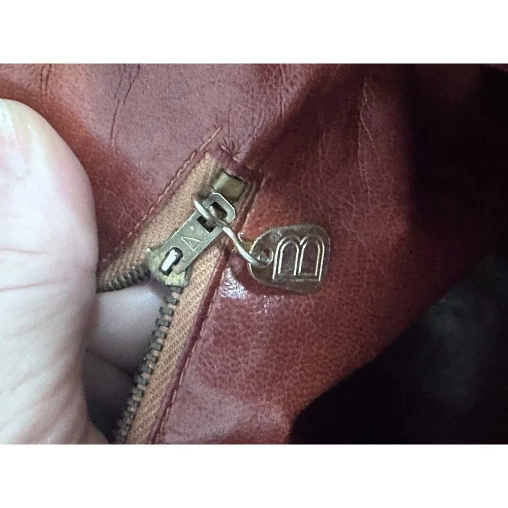 Bally Vintage Embossed B Canvas Tote with Leather Trim - Made in Italy - Picture 10 of 16